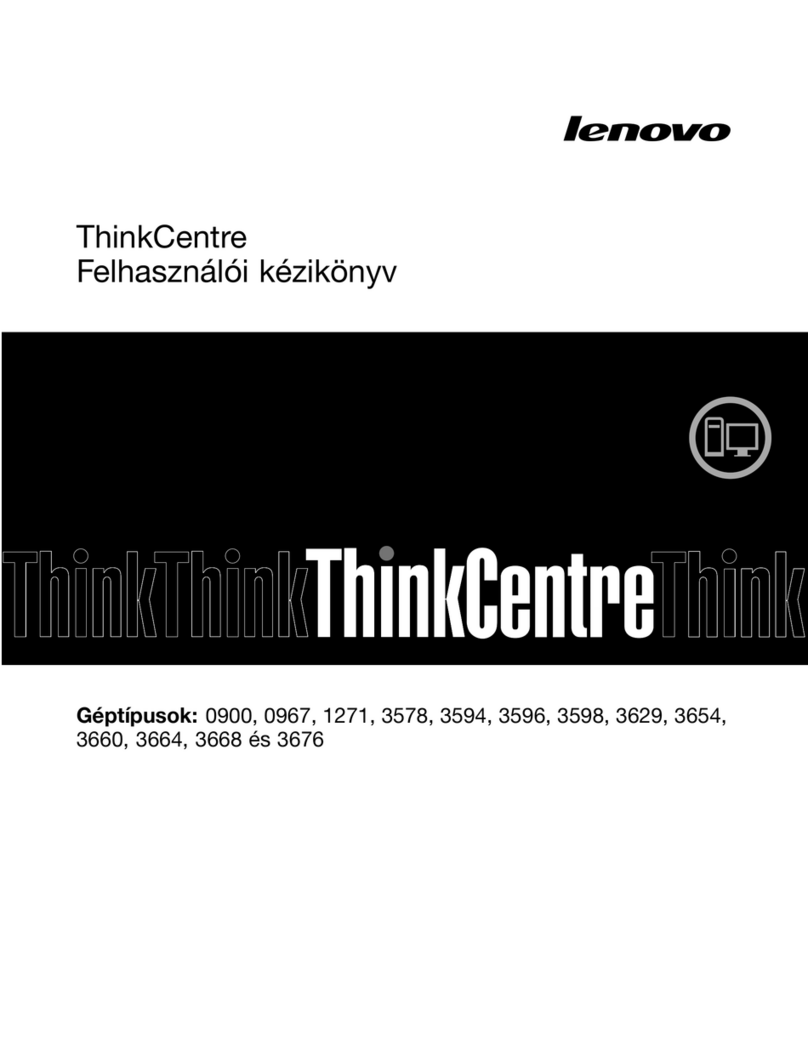 Lenovo ThinkCentre M72e User manual