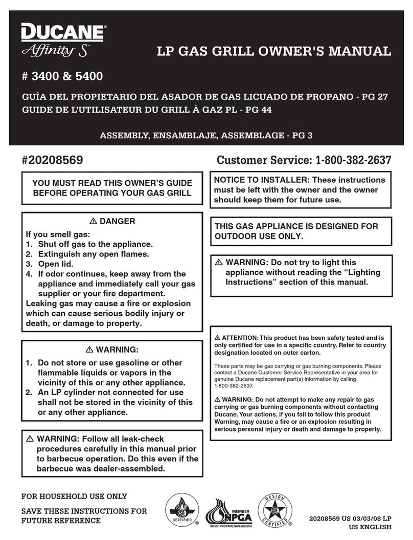 Ducane Affinity S 3400 owner's manual
