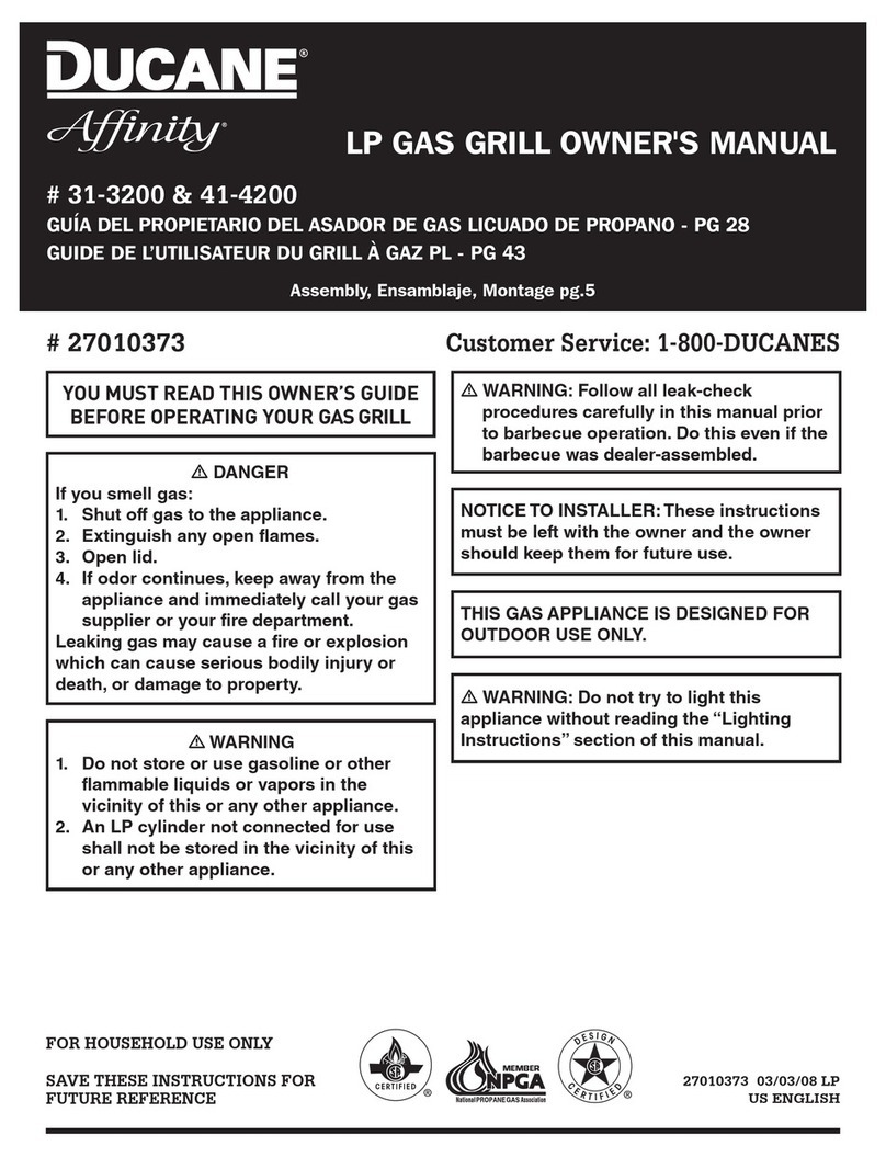 Ducane Affinity 31-3200 owner's manual