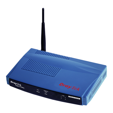 Draytek Vigor 2700Ge/e User manual