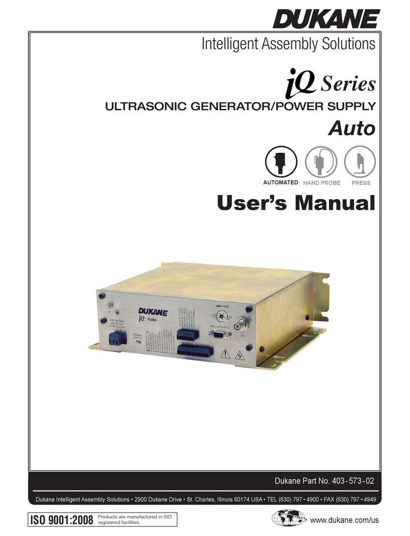Dukane iQ Series user manual