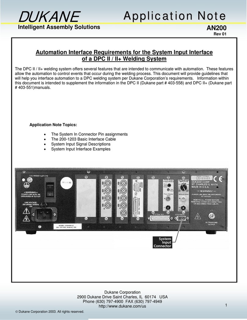Dukane AN200 Application note