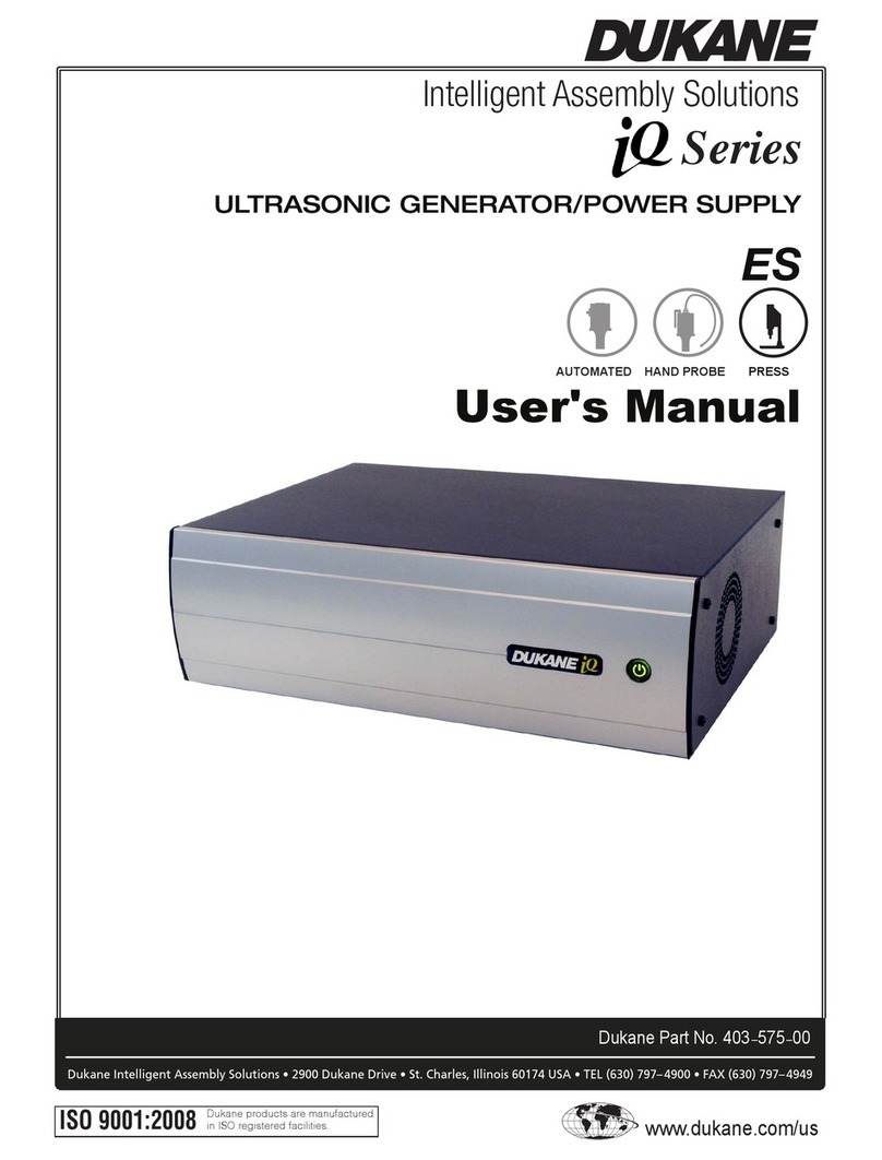 Dukane iQ Series User manual