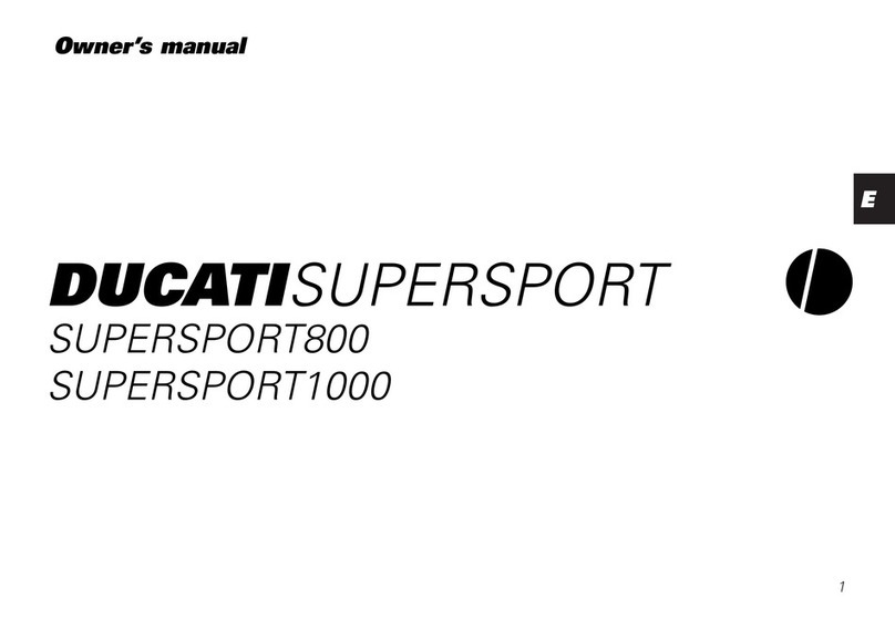 Ducati SUPERSPORT800 User manual