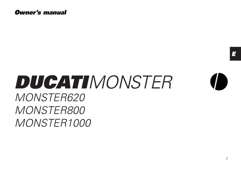 Ducati MONSTER 1000 User manual