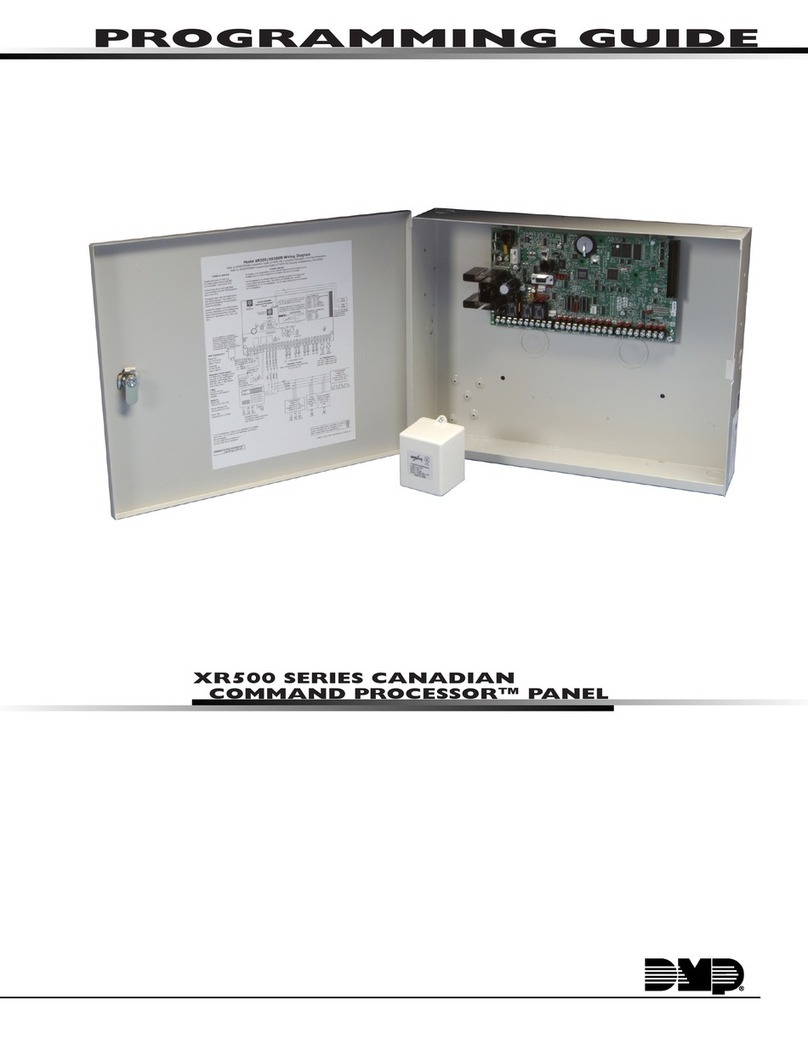 DMP Electronics XR500 SERIES Programming guide DMP Electronics XR500 SERIES Programming guide