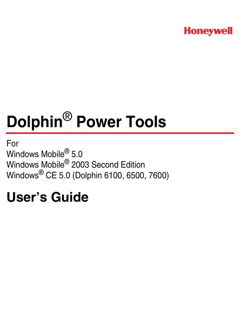 Honeywell Dolphin Power Tools User manual
