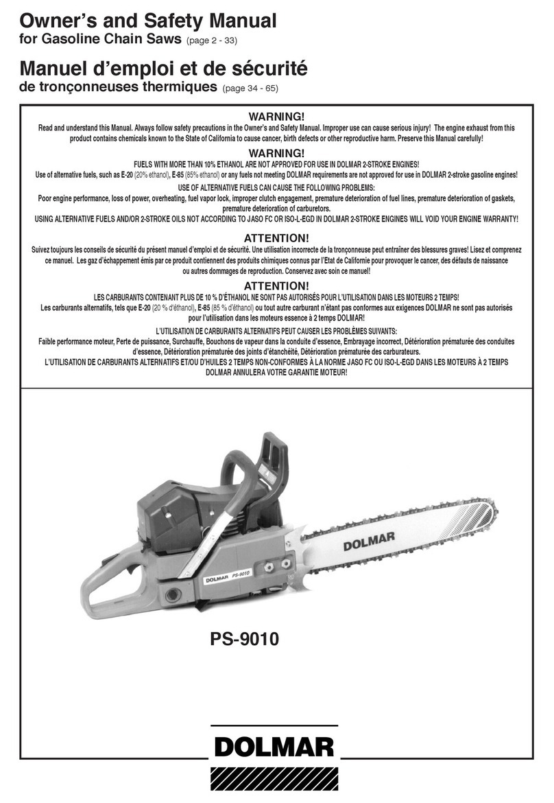 Dolmar PS-9010 Instruction Manual