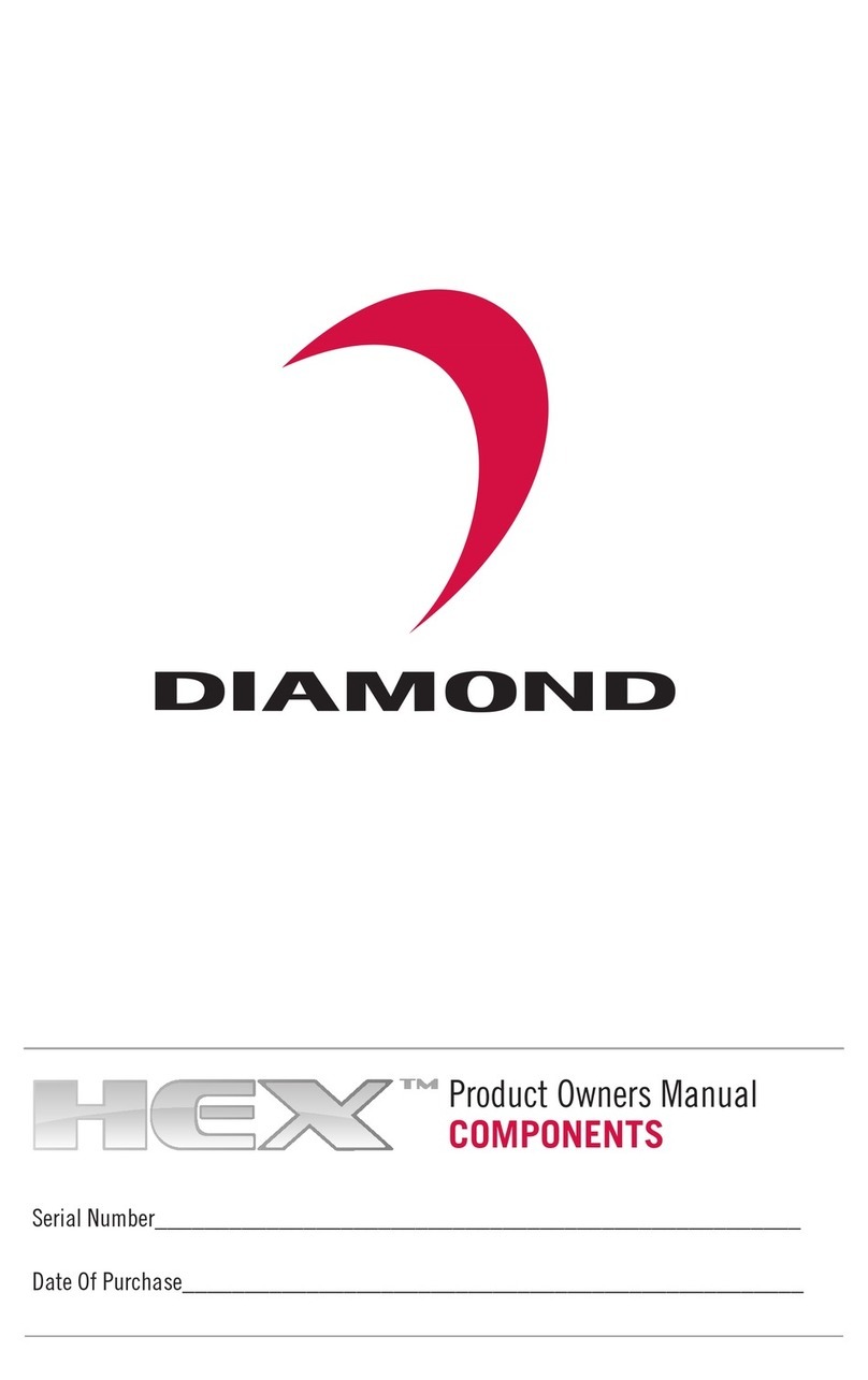 Diamond HEX Series owner's manual