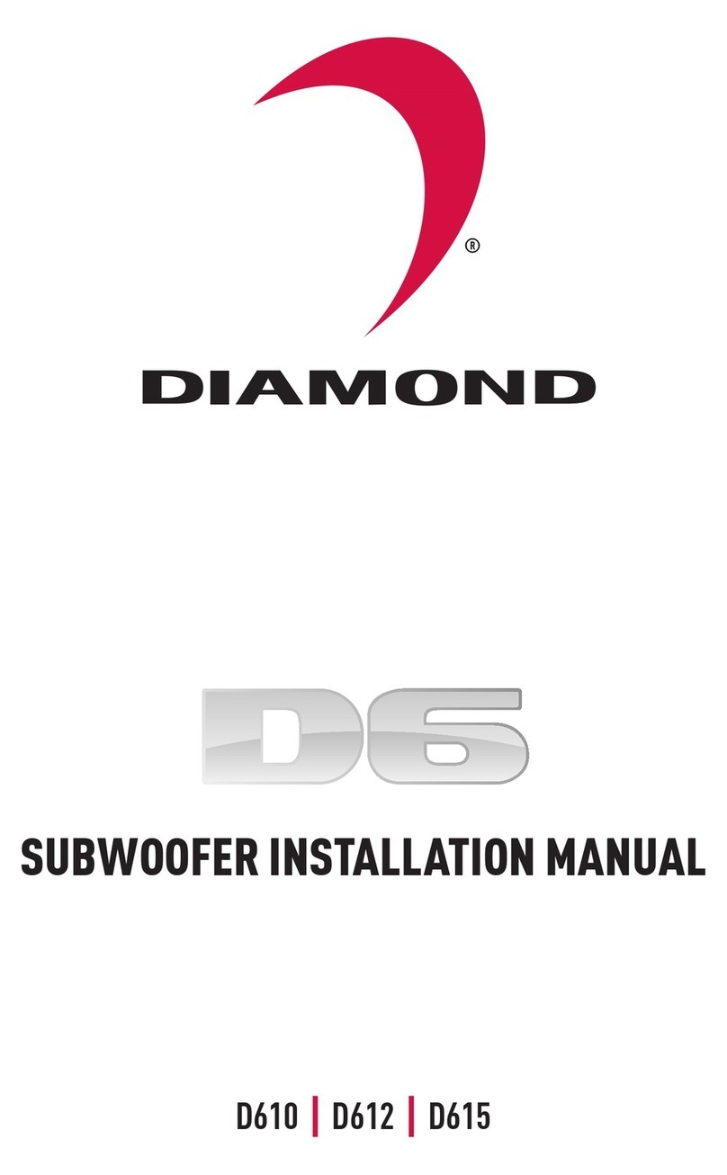 Diamond D610 installation manual