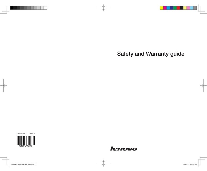 Lenovo C100 - IdeaCentre - Desktop PC User manual
