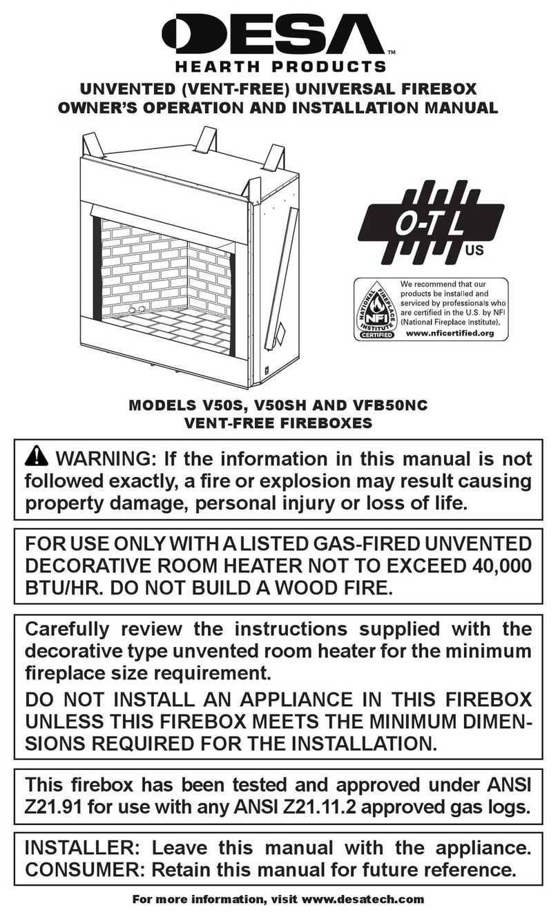 Desa V50S Quick start guide Desa V50S Quick start guide