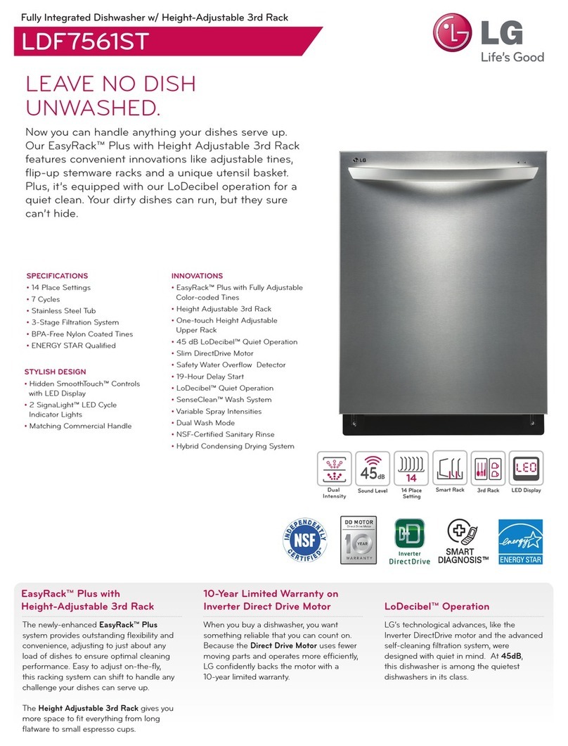 LG LDF7561ST Specifications