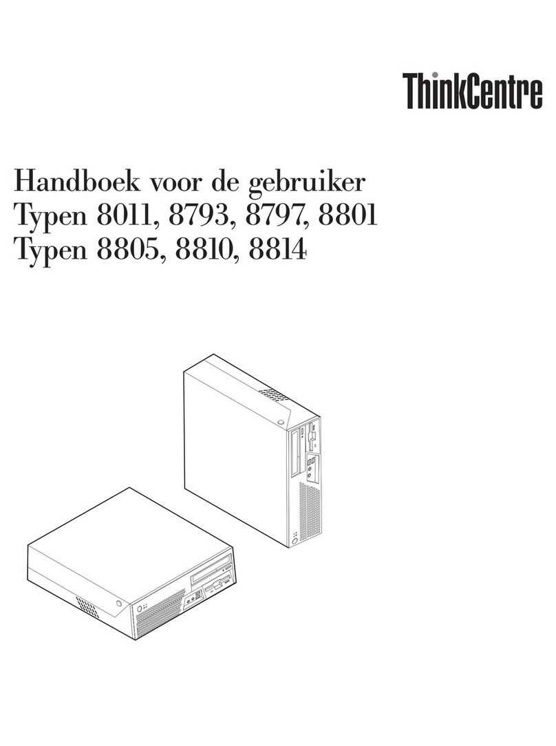 Lenovo ThinkCentre M55 Instruction Manual