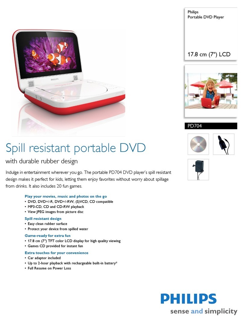 Philips PD704 manual