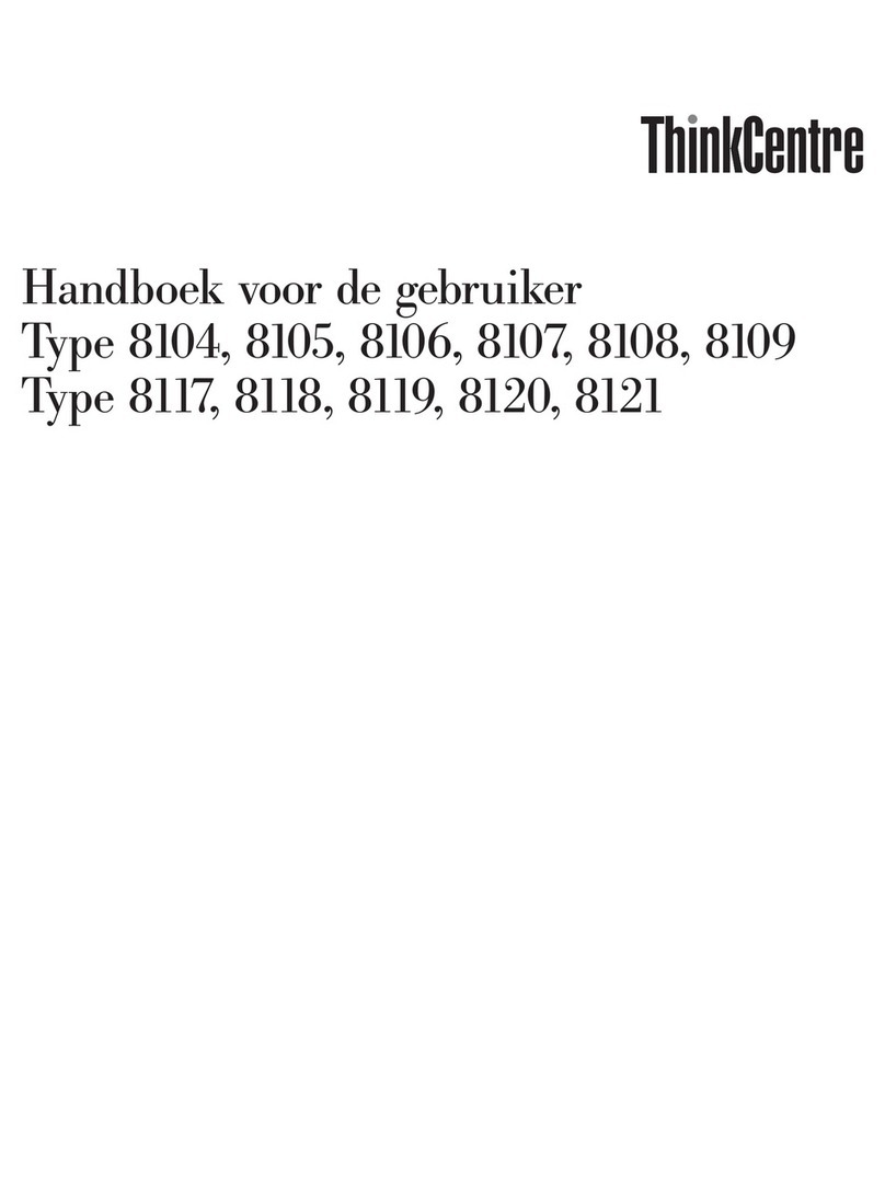 Lenovo ThinkCentre M51 Instruction Manual