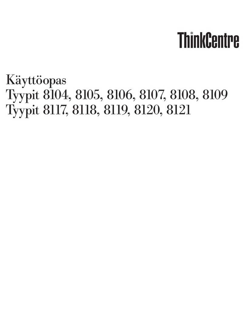 Lenovo ThinkCentre M51 Käyttöopas
