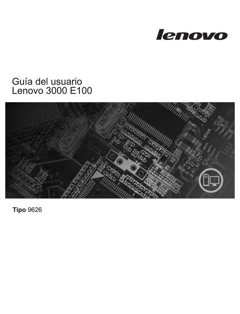 Lenovo E100 Quick start guide