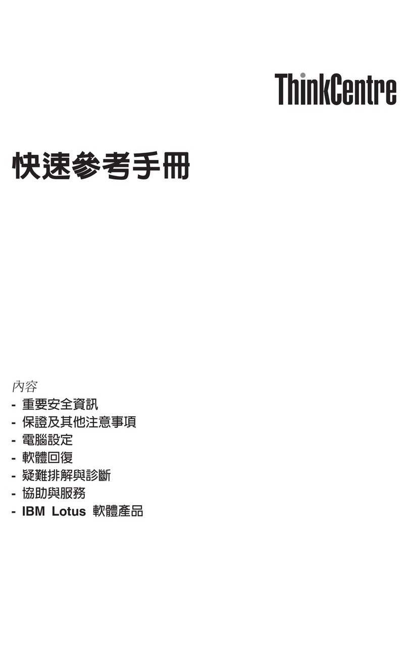 Lenovo ThinkCentre A52 User manual