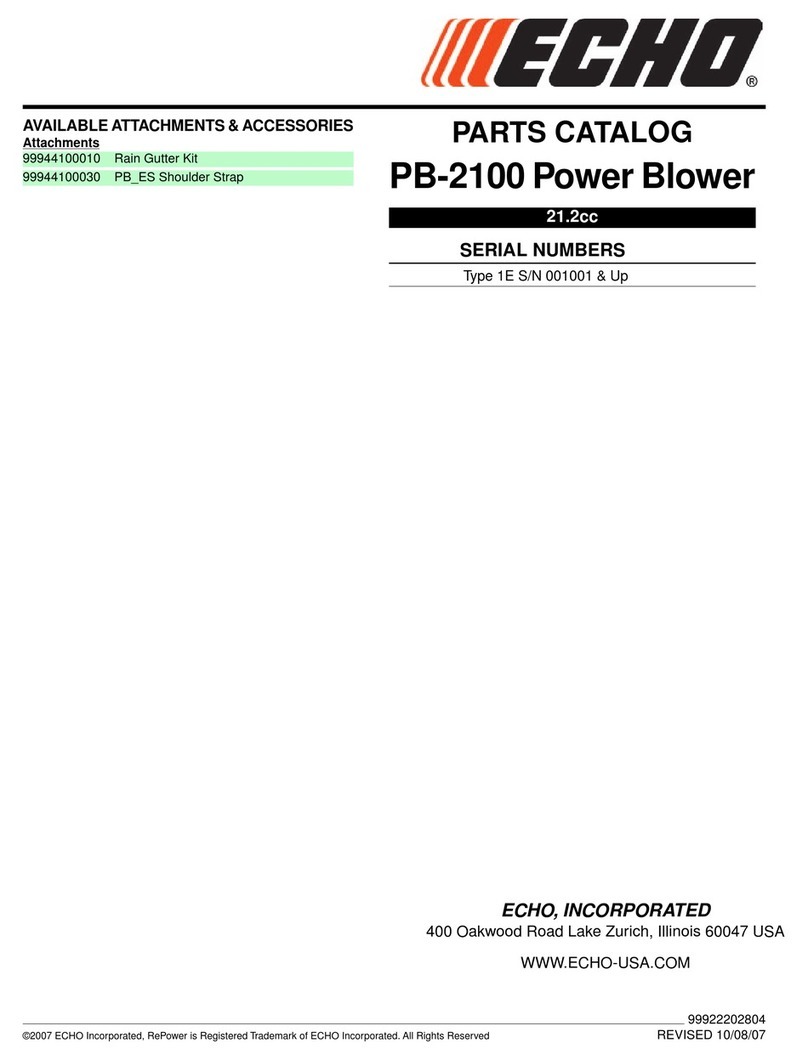 Echo PB-2100 parts catalog