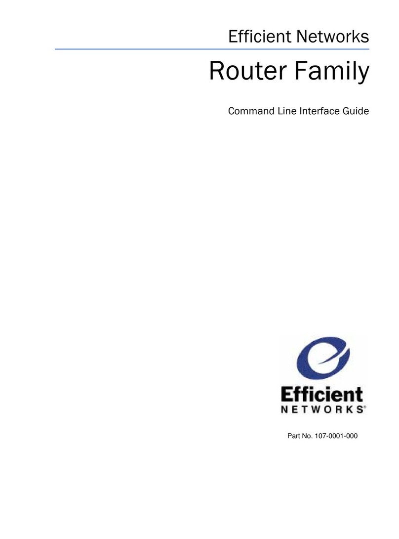 Efficient Networks  Router family Command line interface Command line interface guide