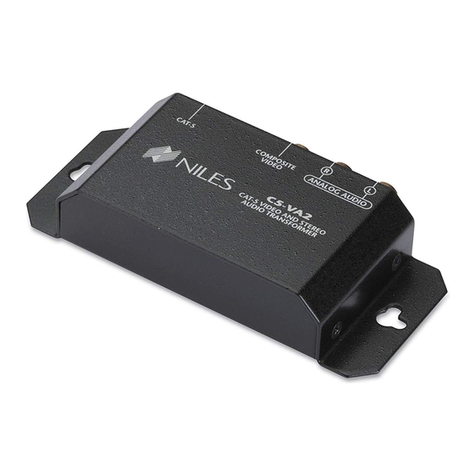 Niles C5-VA2 installation guide