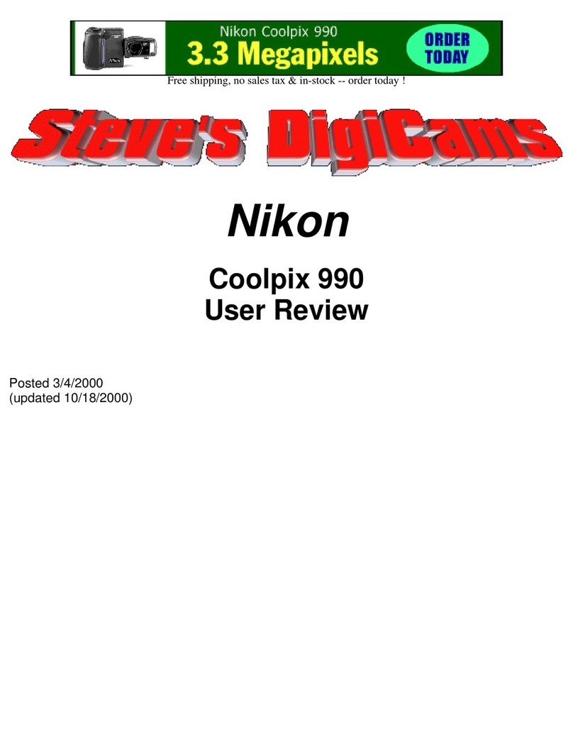 Nikon Coolpix 990 User manual