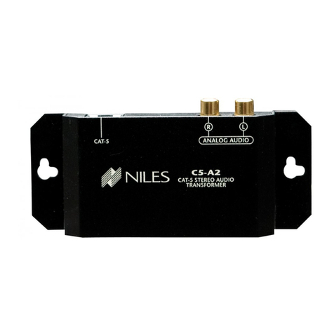 Niles C5-A2 installation guide