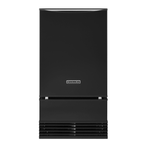KitchenAid KUIS18NNXW Use and care guide
