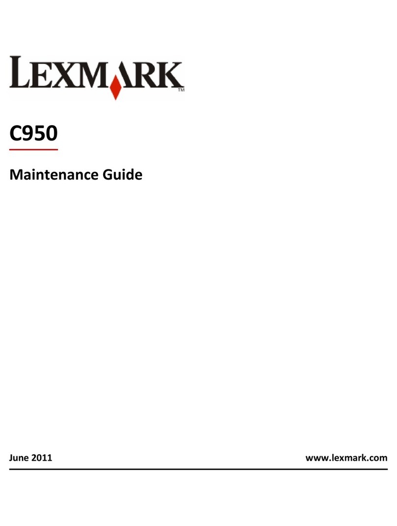 Lexmark C950 Series Operating manual