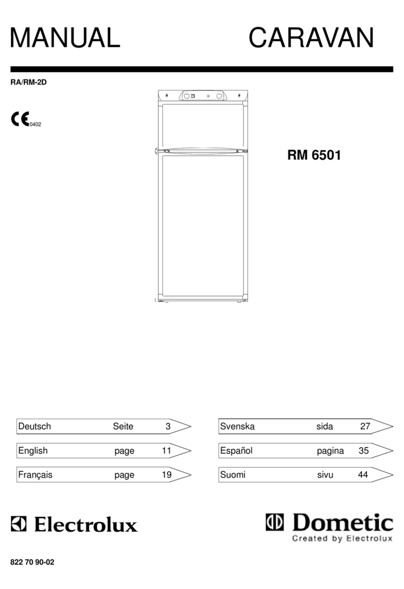 Electrolux RM 6501 User manual