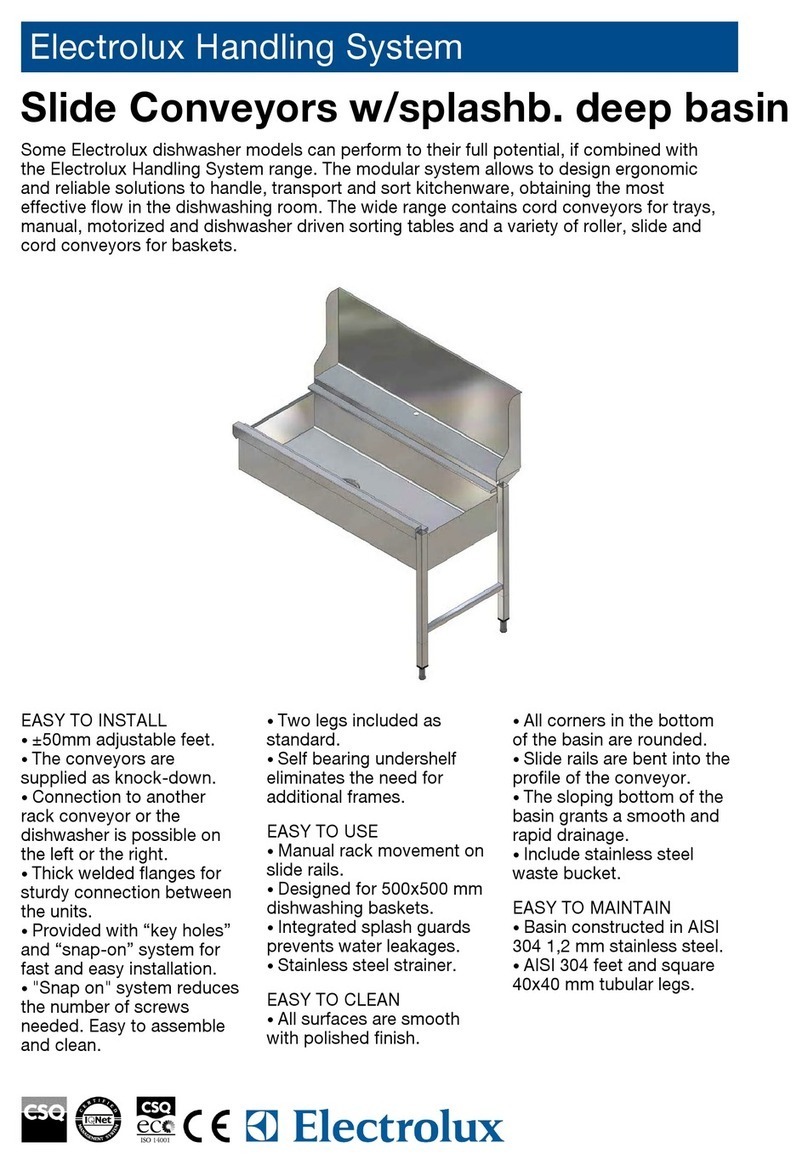 Electrolux IIAF020 specification
