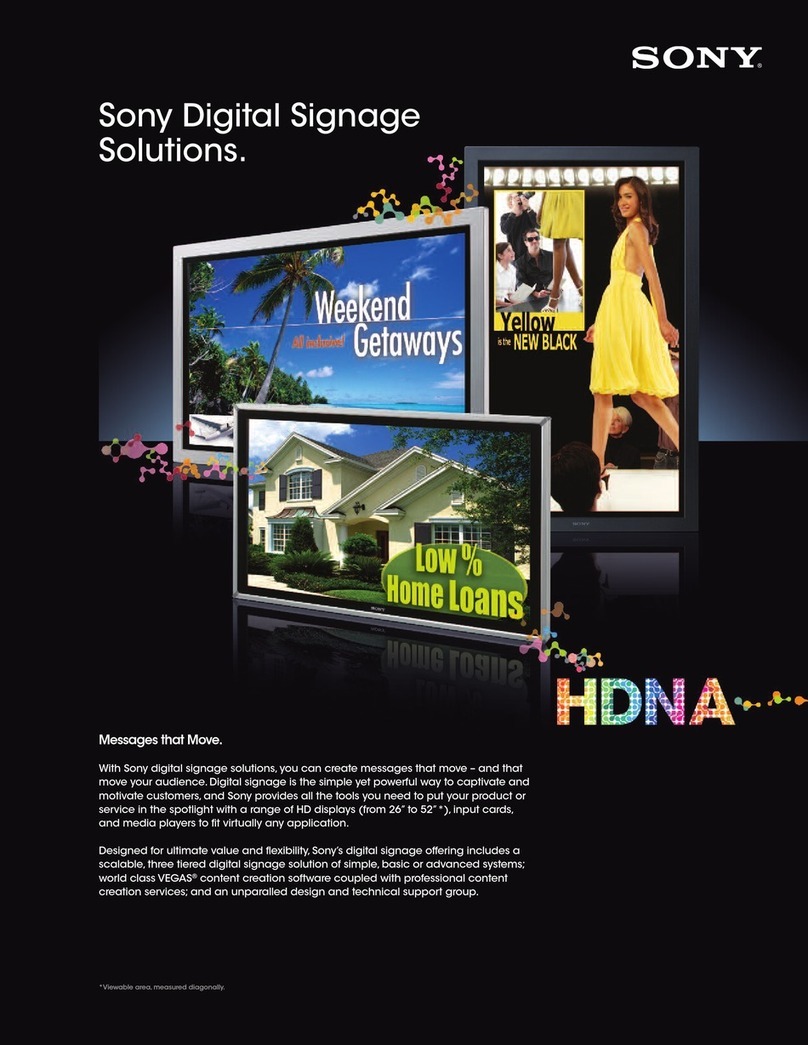 Sony ICS-FW40D brochure