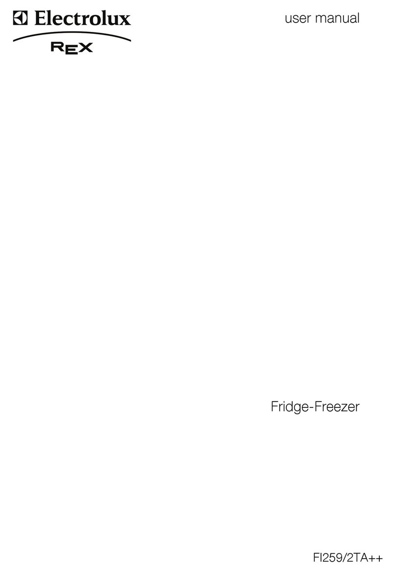 Electrolux FI259/2TA++ user manual