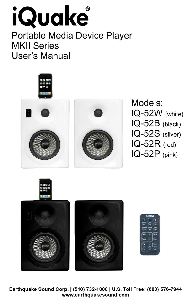 EarthQuake IQUAKE IQ-52B User manual