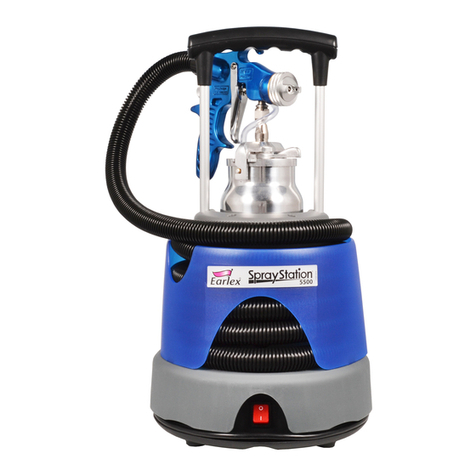 Earlex Spray Station HV5500 Operating instructions manual Earlex Spray Station HV5500 Operating instructions manual