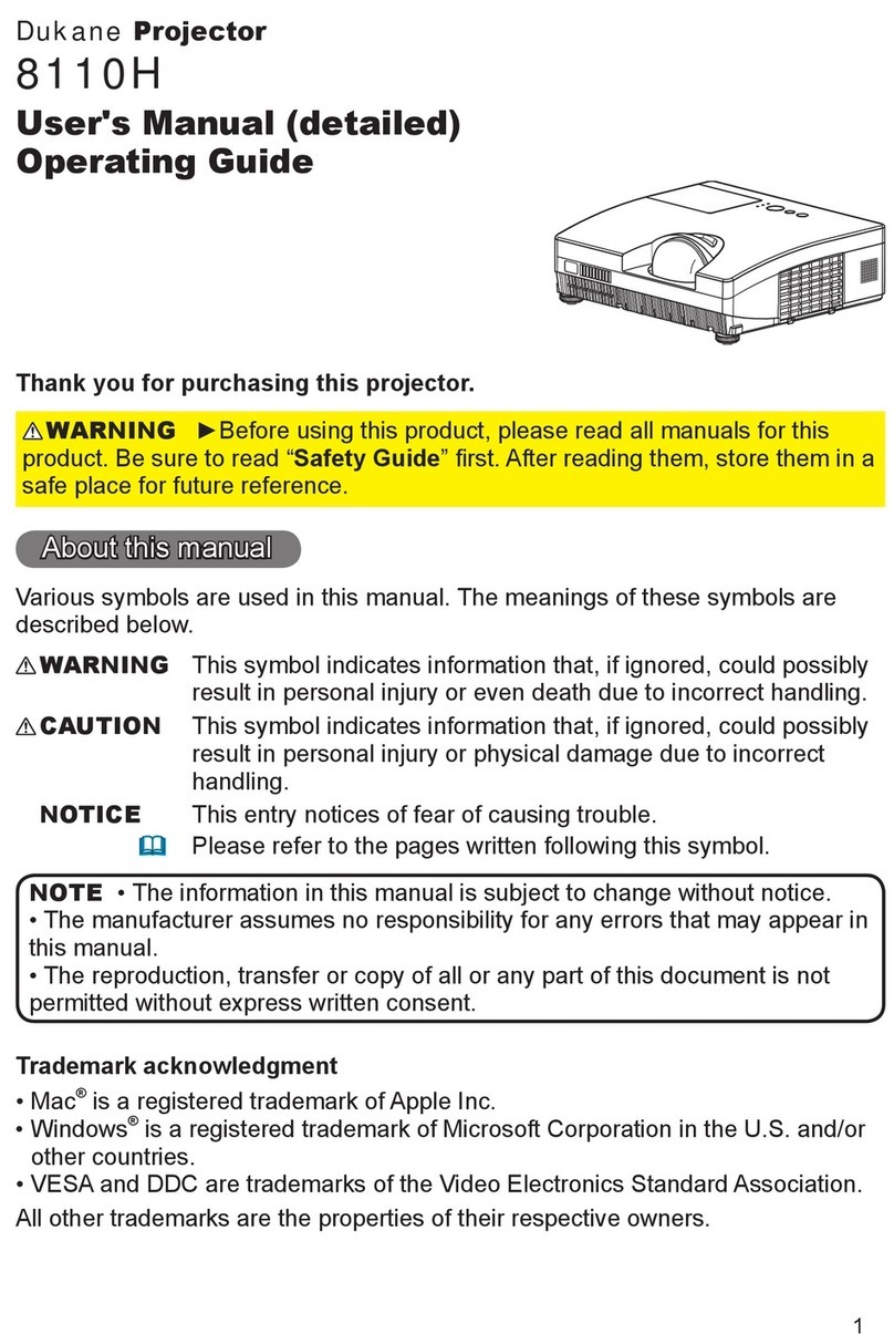 Dukane 8110H user manual