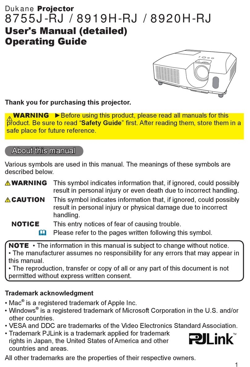 Dukane 8755J-RJ user manual
