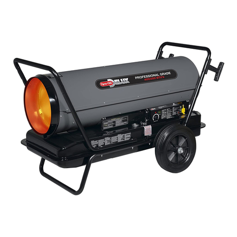 Dyna-Glo Delux KFA400DGD User's manual and operating instructions
