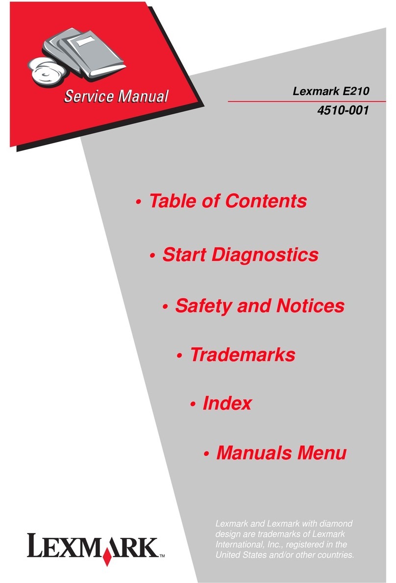 Lexmark E210 User manual