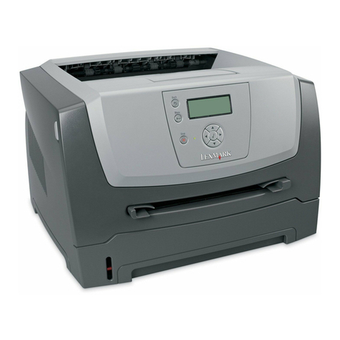 Lexmark E450DN - E 450dn B/W Laser Printer User manual