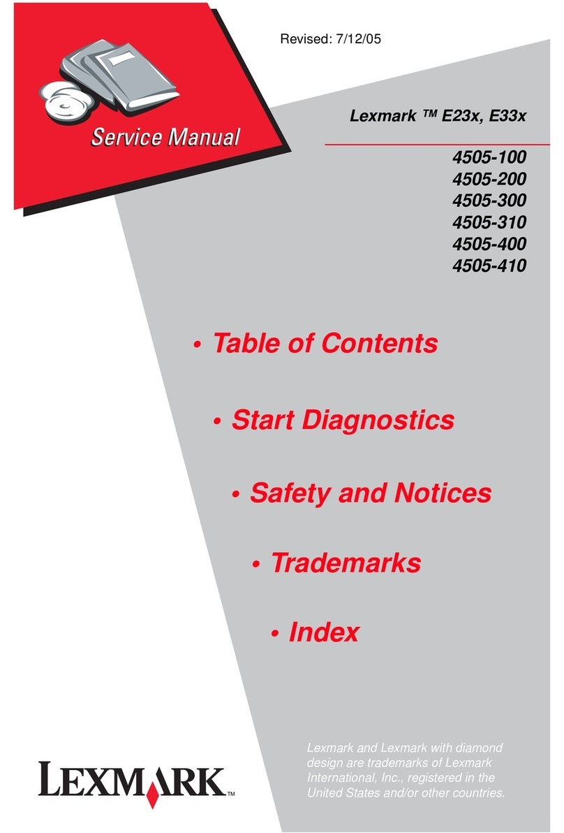 Lexmark E 330 User manual