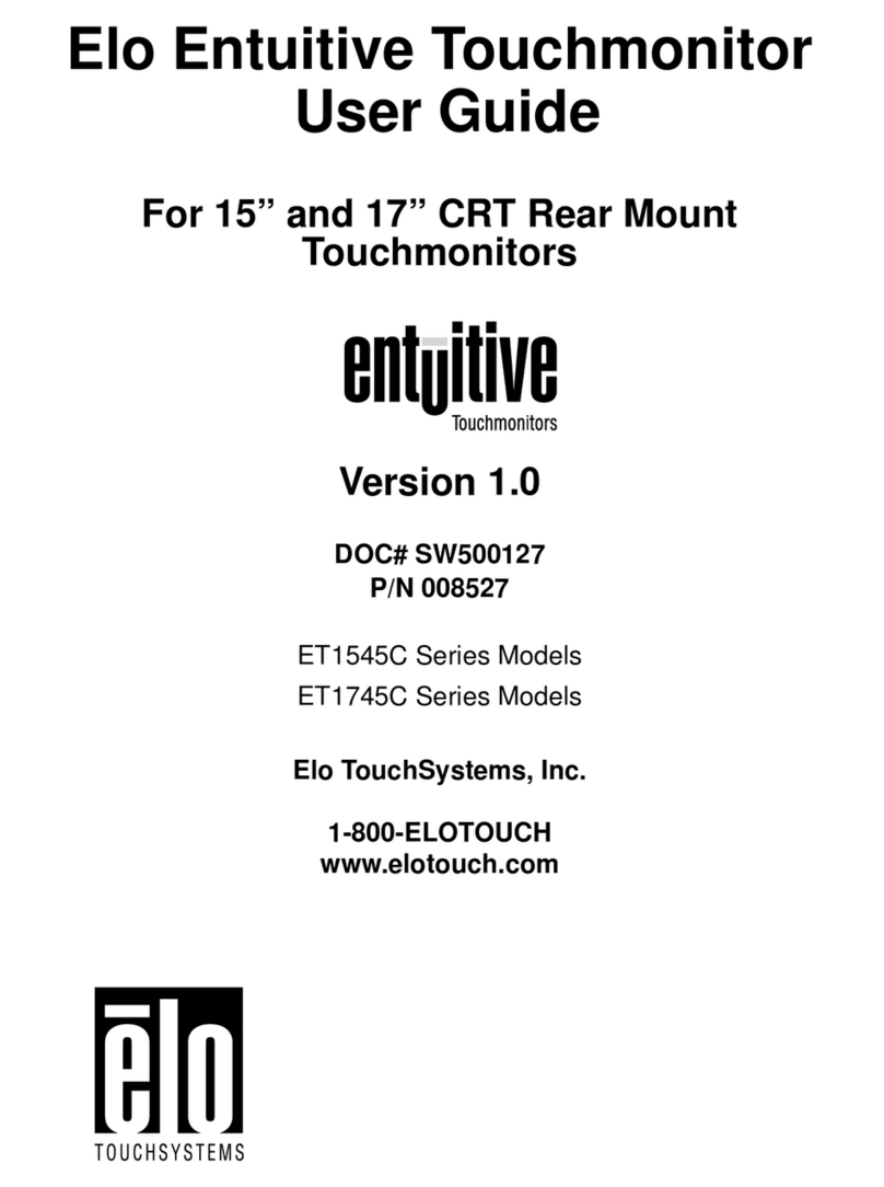 Elo TouchSystems ET1545C Series User manual