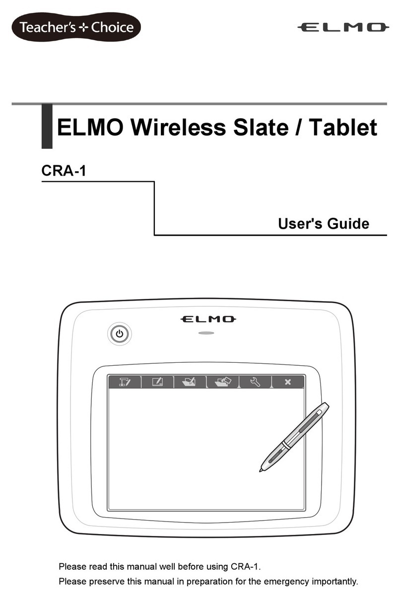 Elmo CRA-1 User manual