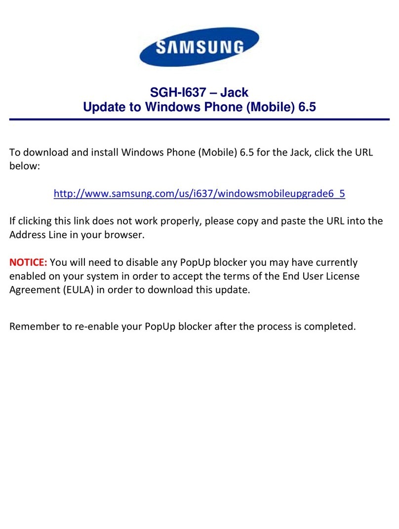Samsung SGH-i637 Series User manual
