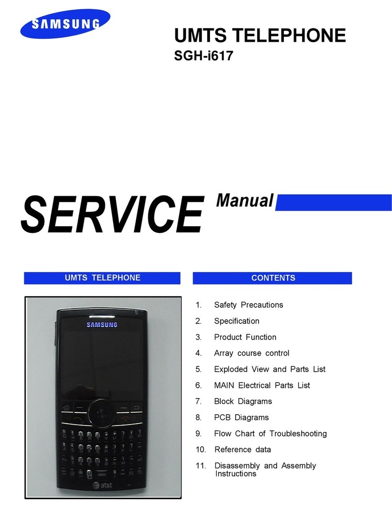 Samsung SGH-I617 Service manual