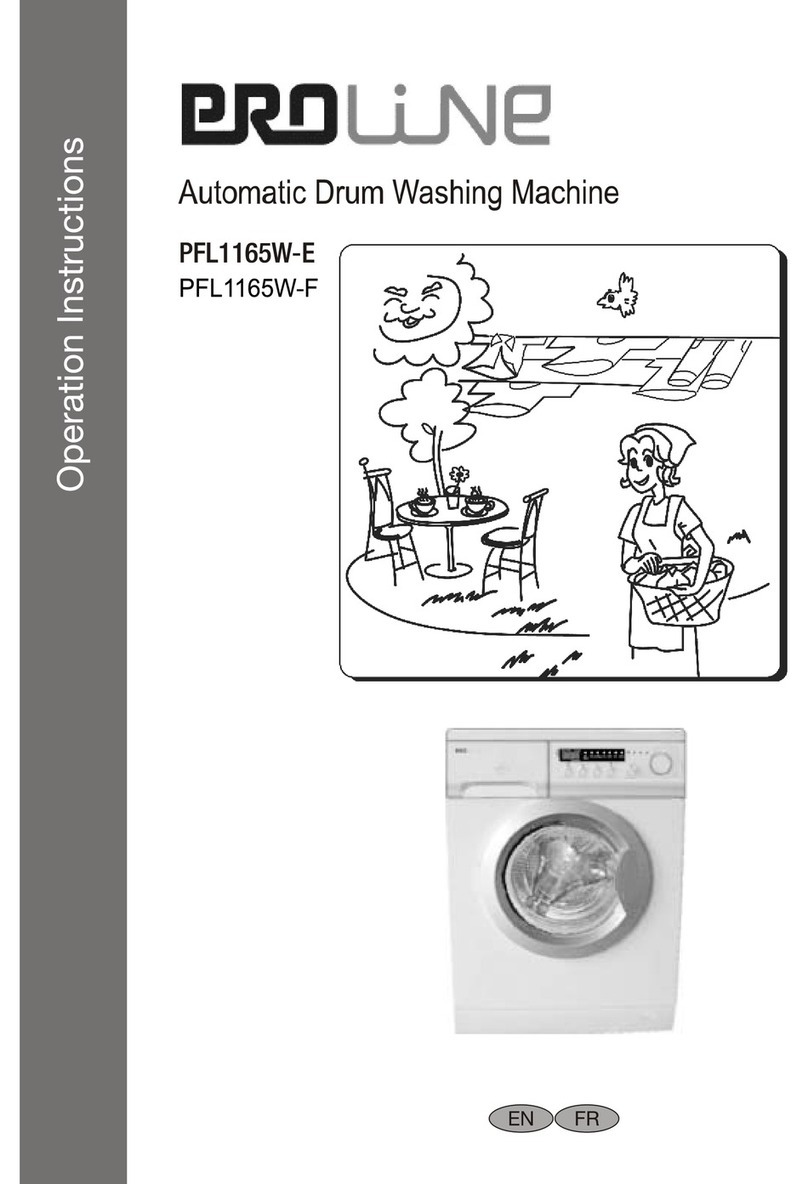 Proline PFL1165W-F User manual