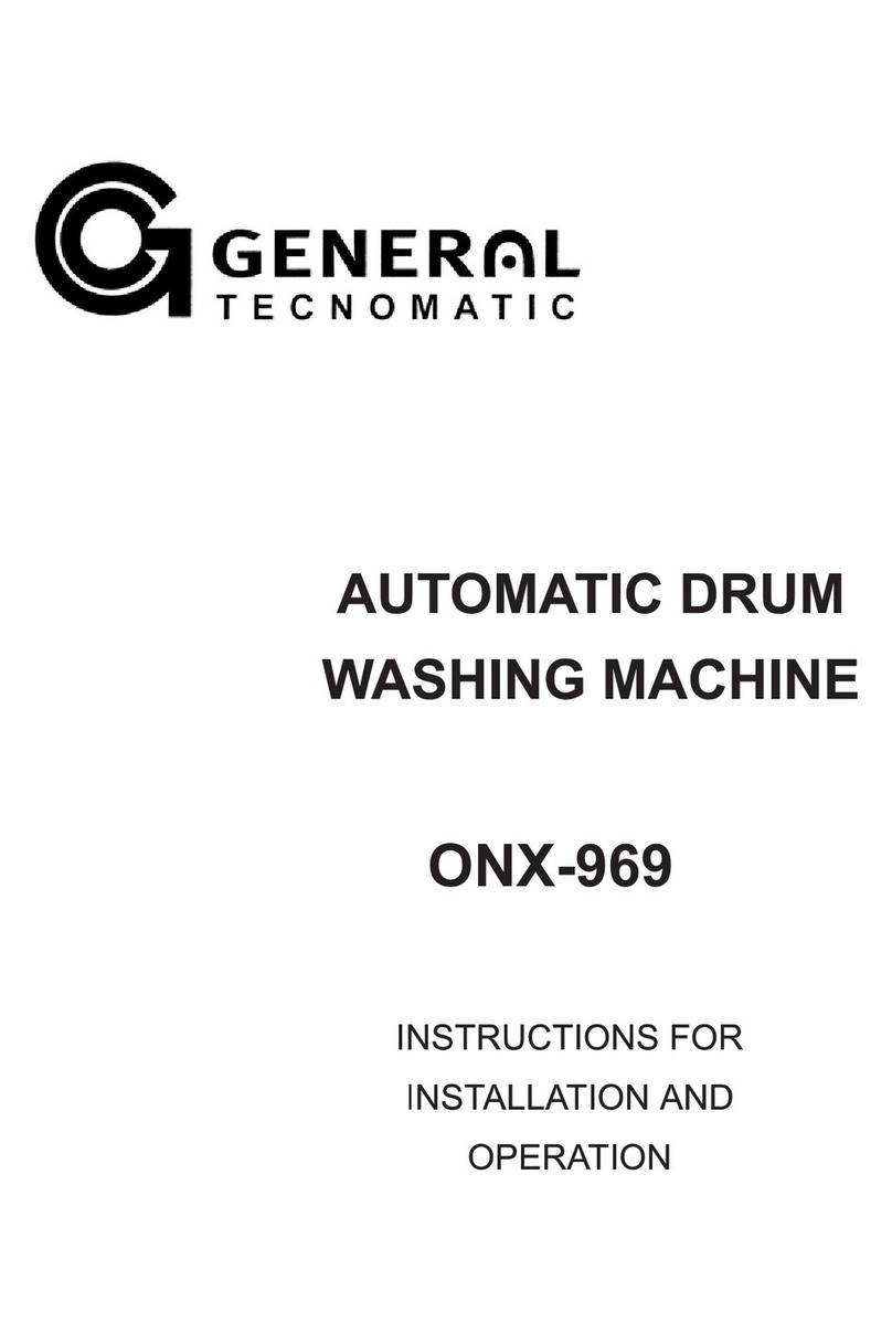 General Technomatic ONX-969 user manual