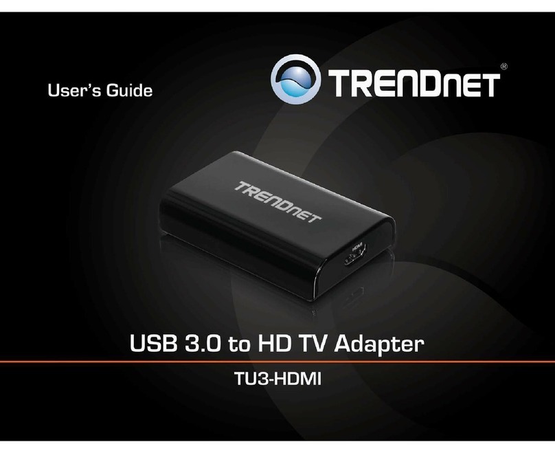 TRENDnet TU3-HDMI User manual