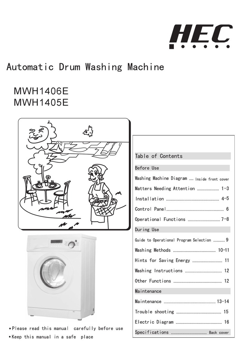 HEC MWH1405E User manual
